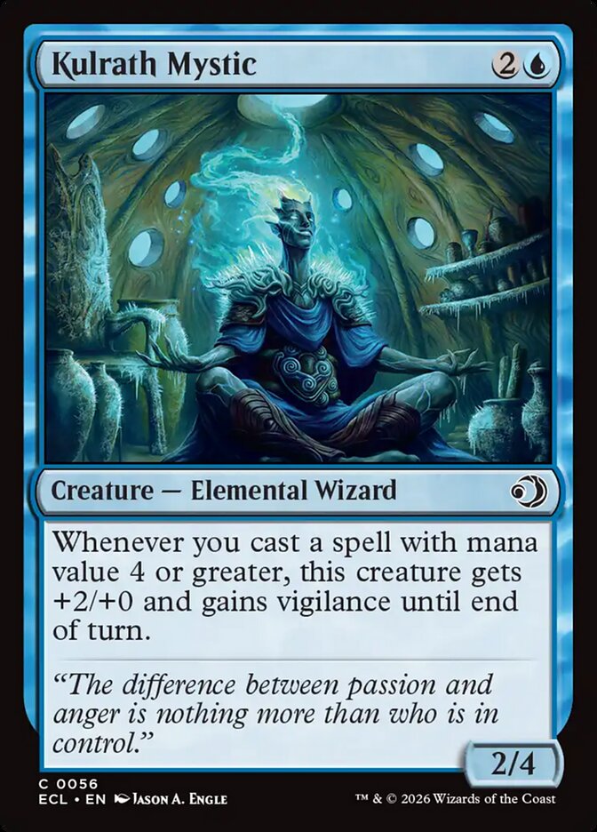 Kulrath Mystic, Lorwyn Eclipsed Card Art