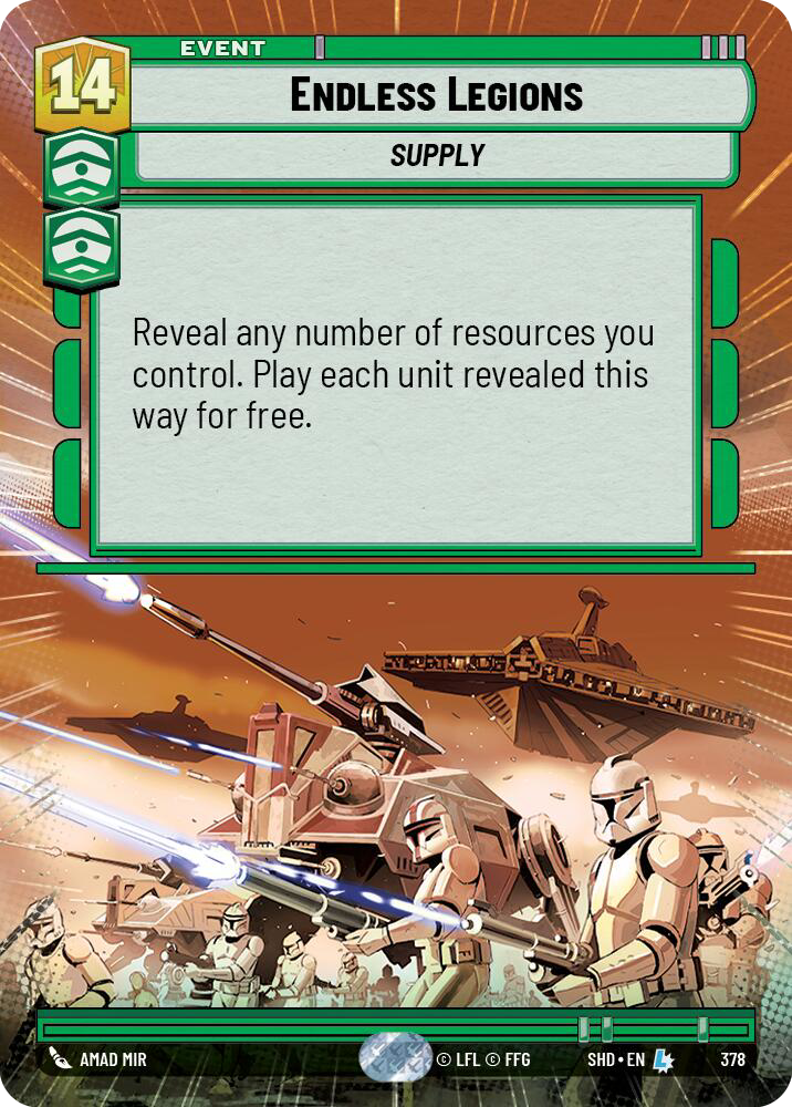 Endless Legions - Hyperspace Foil