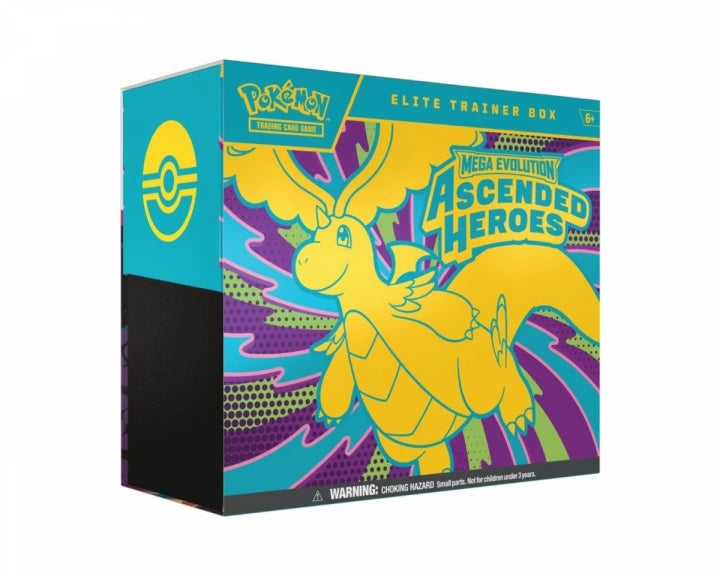 Pokémon - Elite Trainer Box - Mega Evolution 2.5: Ascended Heroes (Max 2st per kund)