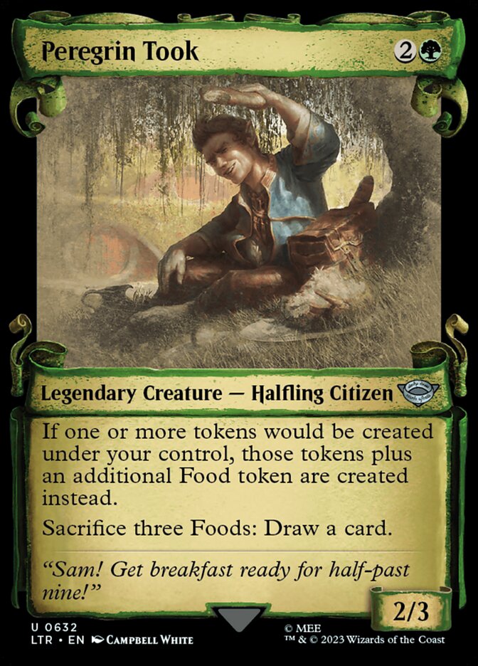 Peregrin Took, The Lord Of The Rings: Tales Of Middle-Earth Card Art