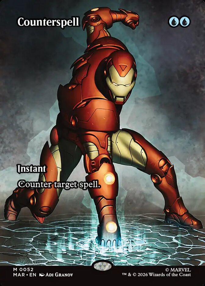 Counterspell, Marvel Universe Card Art