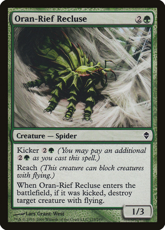 Oran-Rief Recluse, Zendikar Card Art
