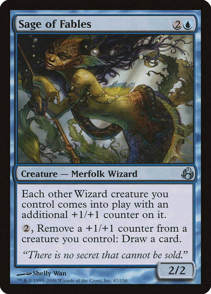 Sage of Fables, Morningtide Card Art