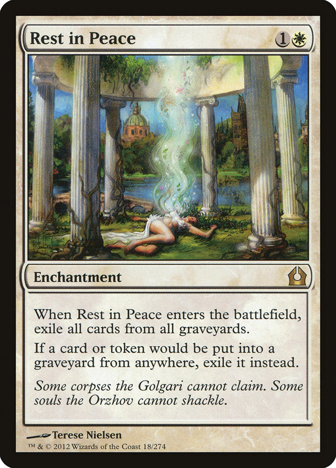 Rest in Peace, Return To Ravnica Card Art