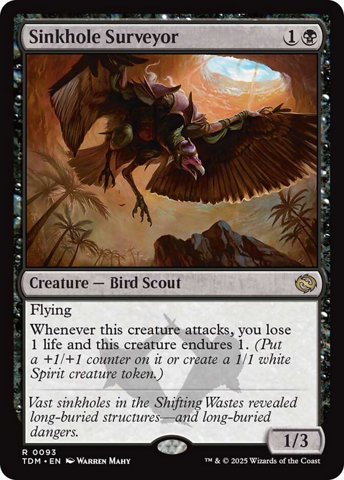 Sinkhole Surveyor, Tarkir: dragonstorm Card Art