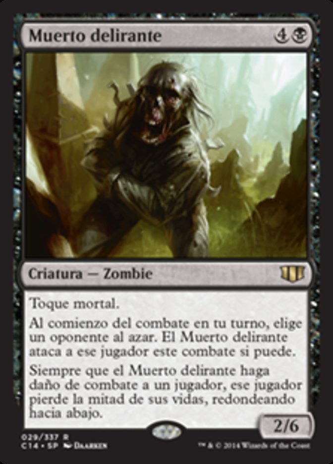 Raving Dead, Commander 2014 Card Art
