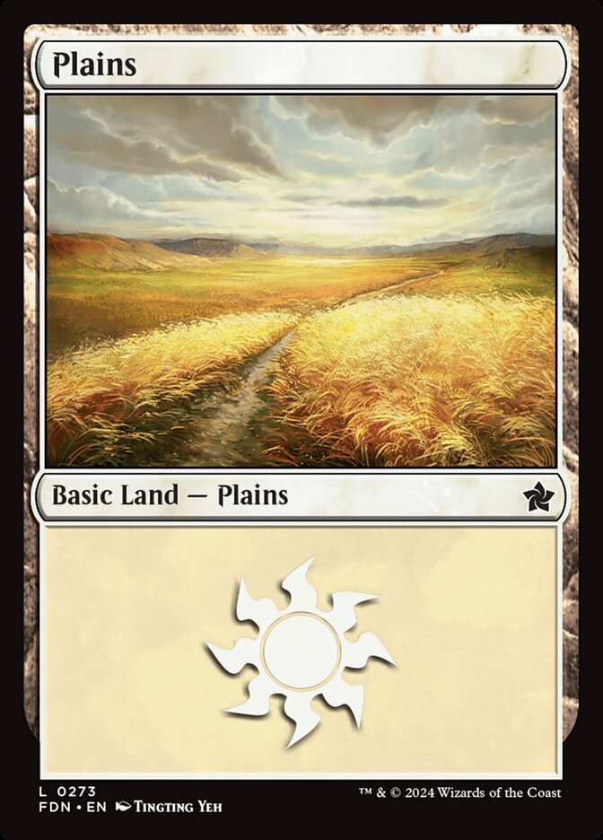 Plains, Foundations Card Art