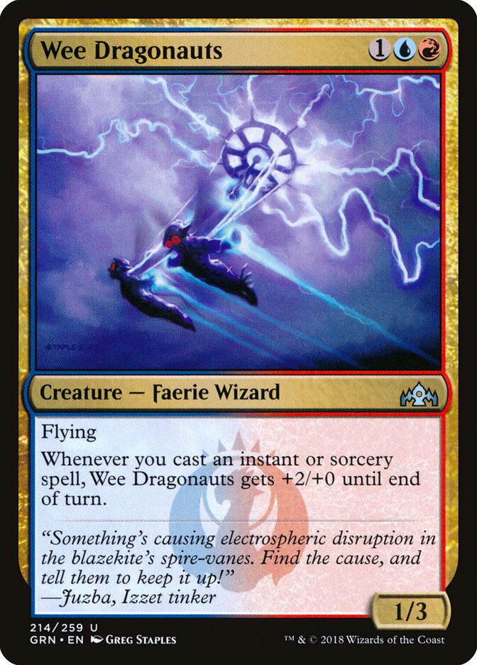 Wee Dragonauts, Guilds Of Ravnica Card Art