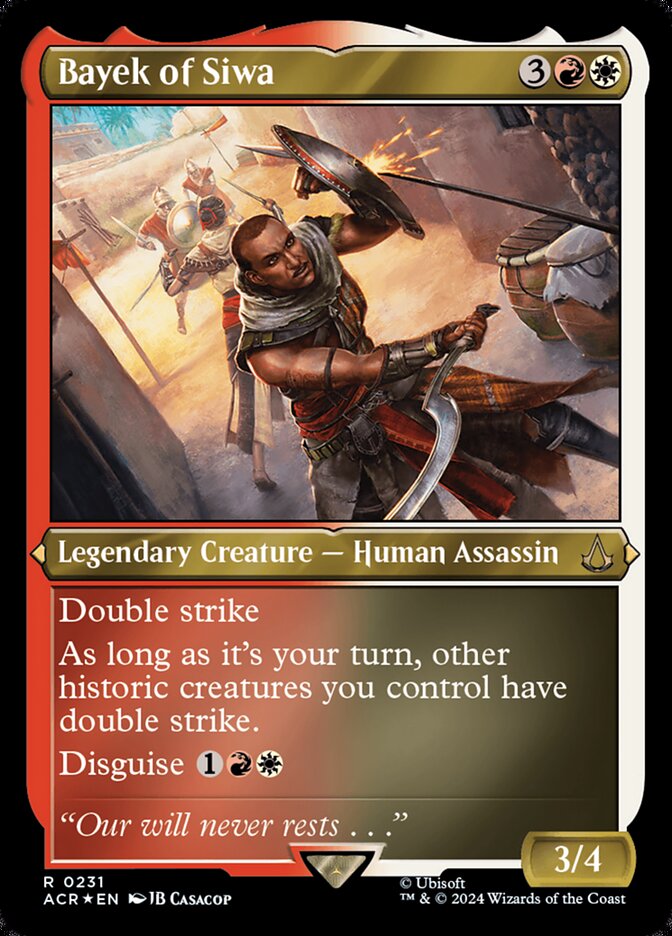 Bayek of Siwa, Assassin's creed Card Art