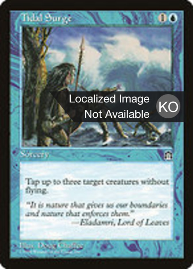 Tidal Surge, Stronghold Card Art