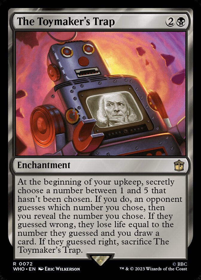 The Toymaker's Trap, Doctor Who Card Art
