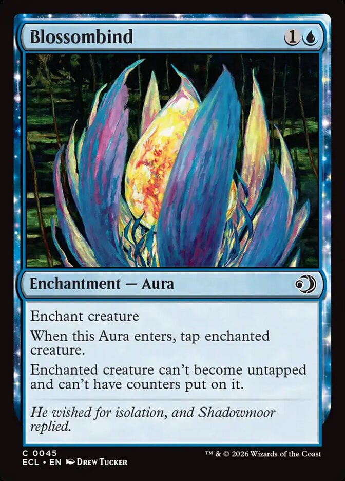 Blossombind, Lorwyn Eclipsed Card Art
