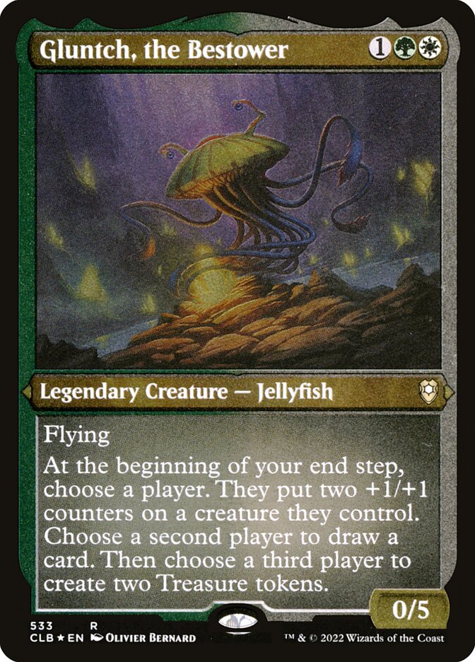 Gluntch, the Bestower - Etched Foil