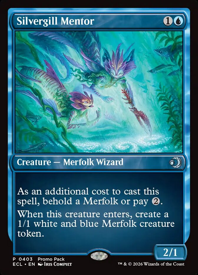 Silvergill Mentor, Lorwyn Eclipsed Card Art
