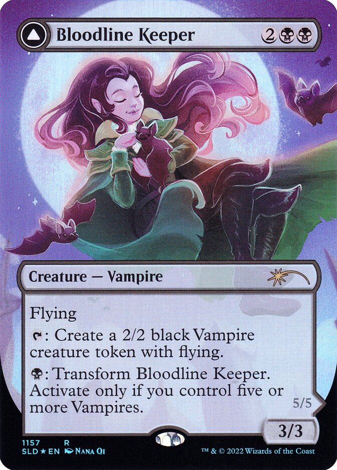 Bloodline Keeper // Lord of Lineage, Secret Lair Drop Card Art