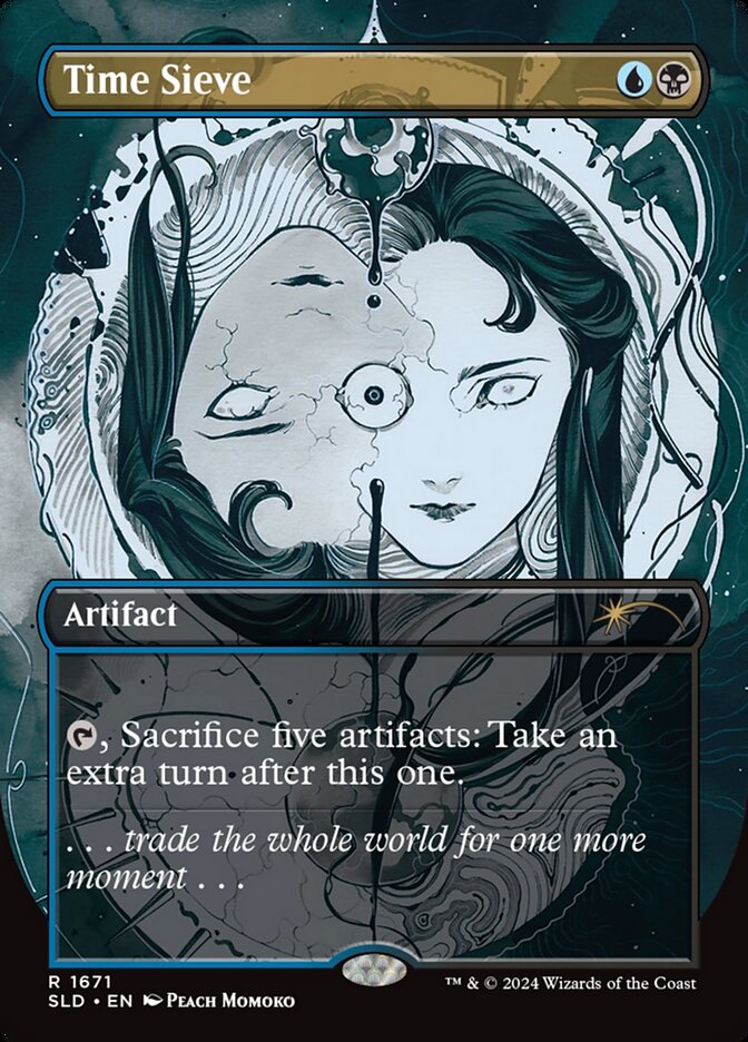 Time Sieve, Secret Lair Drop Card Art
