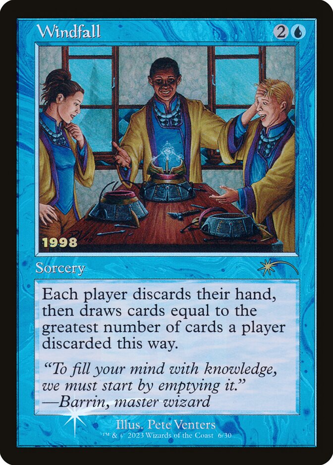 Windfall, 30Th Anniversary Play Promos Card Art