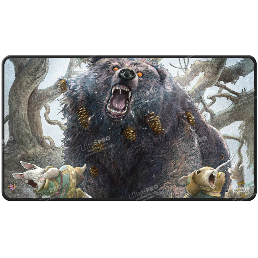 Ultra Pro - Black Stitched Playmat - Bloomburrow - Lumra, Bellow Of The Woods