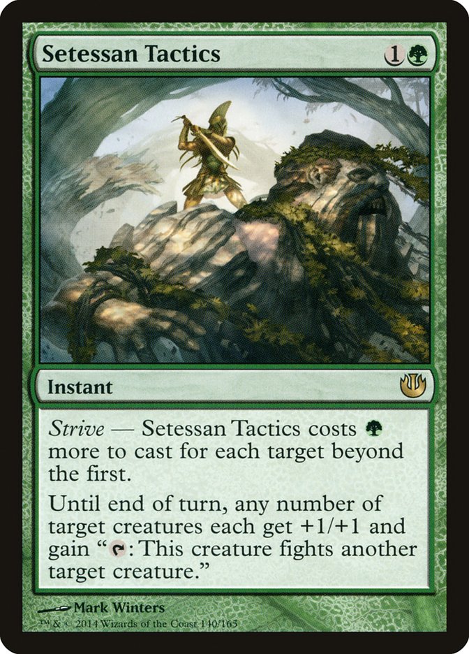Setessan Tactics, Journey into nyx Card Art