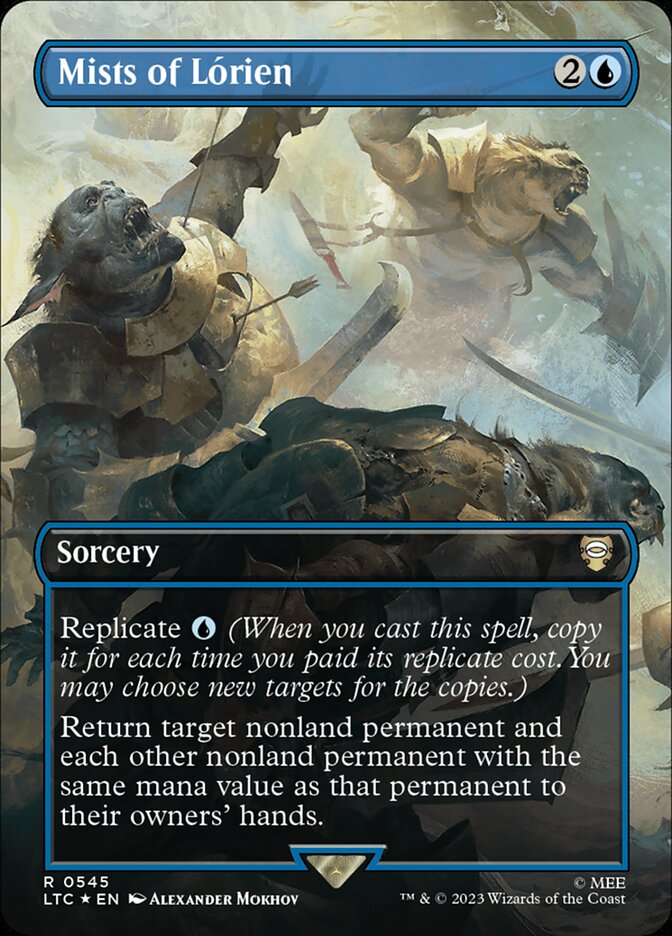Mists of Lórien, Tales Of Middle-Earth Commander Card Art
