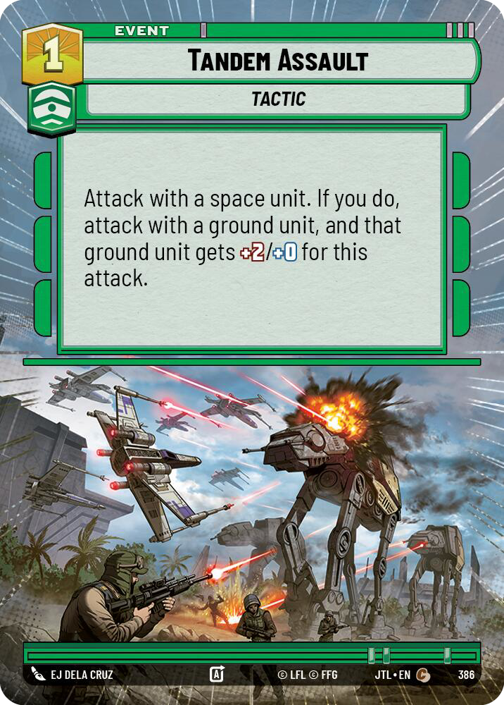 Tandem Assault, Jump to Lightspeed Card Art
