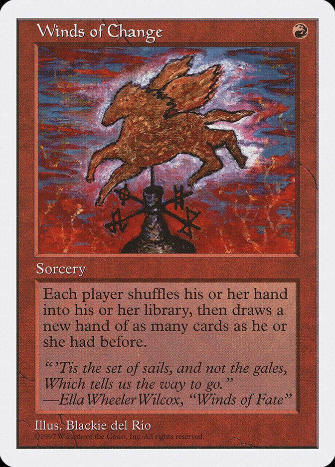 Winds of Change, Fifth Edition Card Art