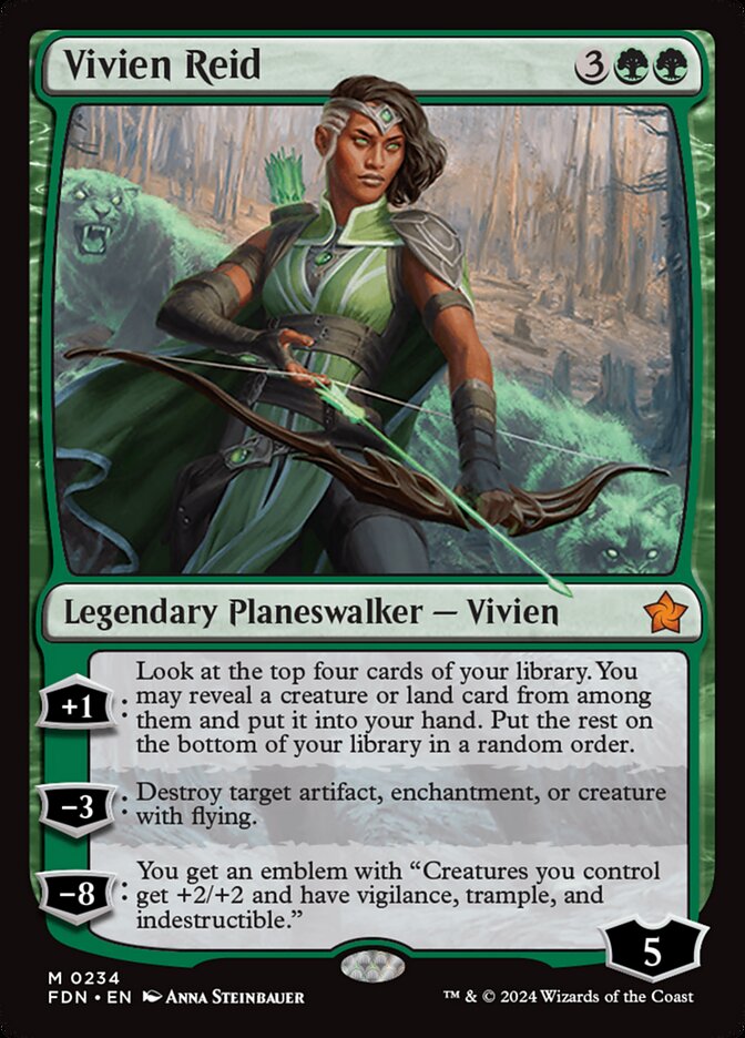 Vivien Reid, Foundations Card Art