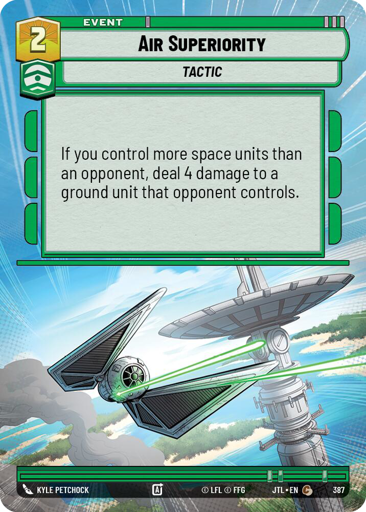 Air Superiority, Jump to Lightspeed Card Art