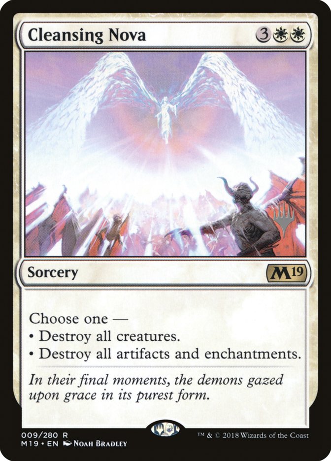Cleansing Nova, Core Set 2019 Promos Card Art