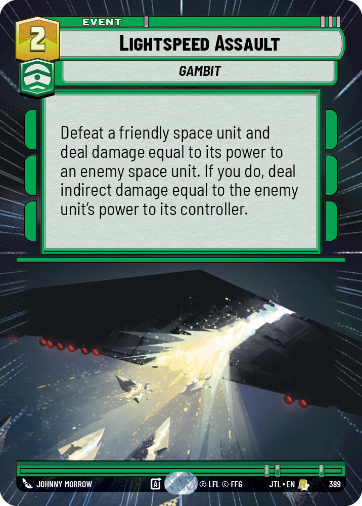 Lightspeed Assault, Jump to Lightspeed Card Art