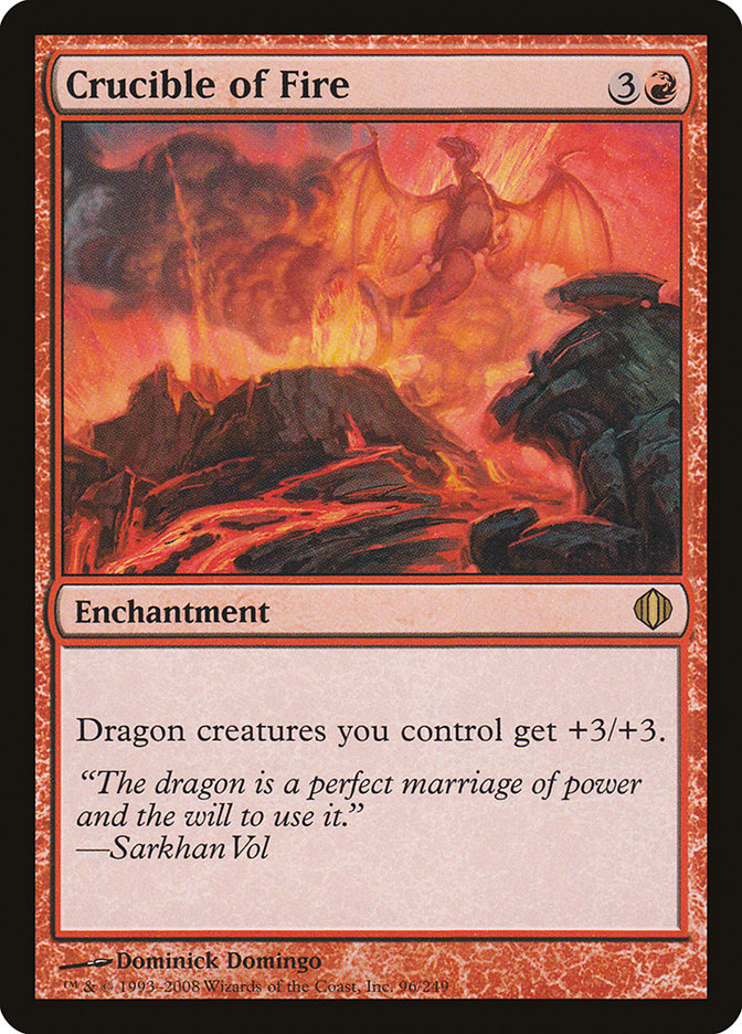 Crucible of Fire, Shards Of Alara Card Art