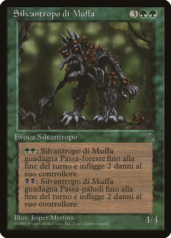 Wormwood Treefolk, The Dark Card Art