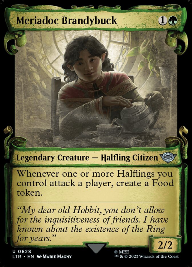 Meriadoc Brandybuck, The lord of the rings: tales of middle-earth Card Art