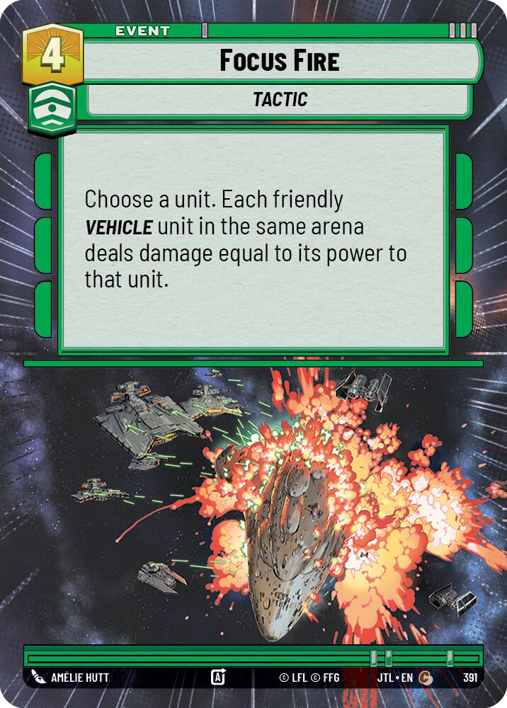 Focus Fire, Jump to Lightspeed Card Art
