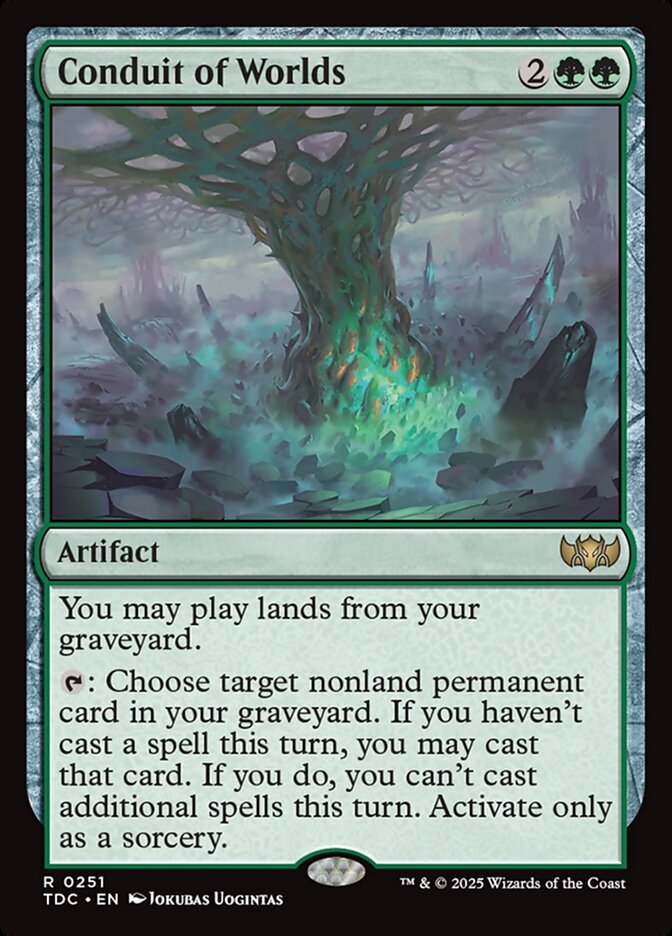Conduit of Worlds, Tarkir: Dragonstorm Commander Card Art