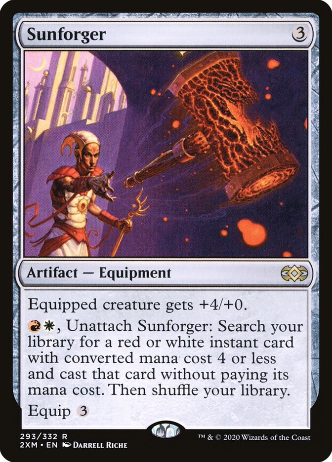 Sunforger, Double Masters Card Art