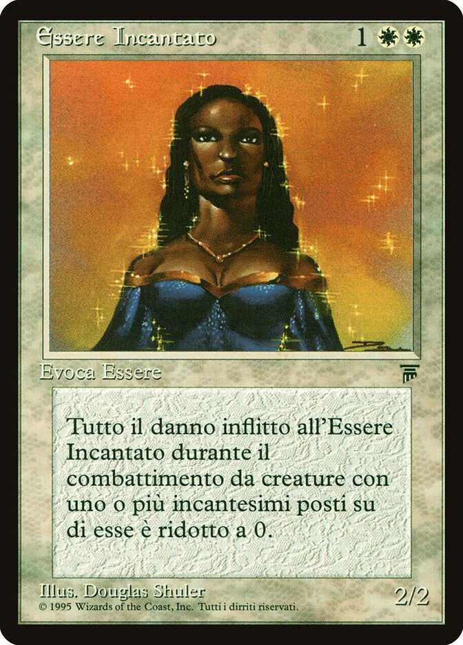 Enchanted Being, Legends Card Art