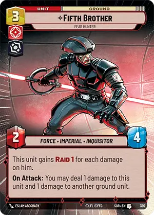 Fifth Brother, Fear Hunter - Hyperspace