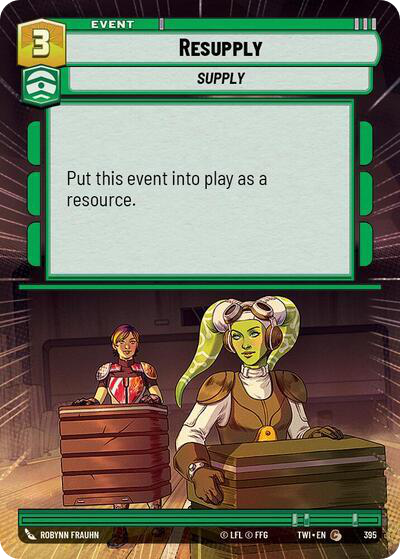 Resupply, Twilight of the Republic Card Art