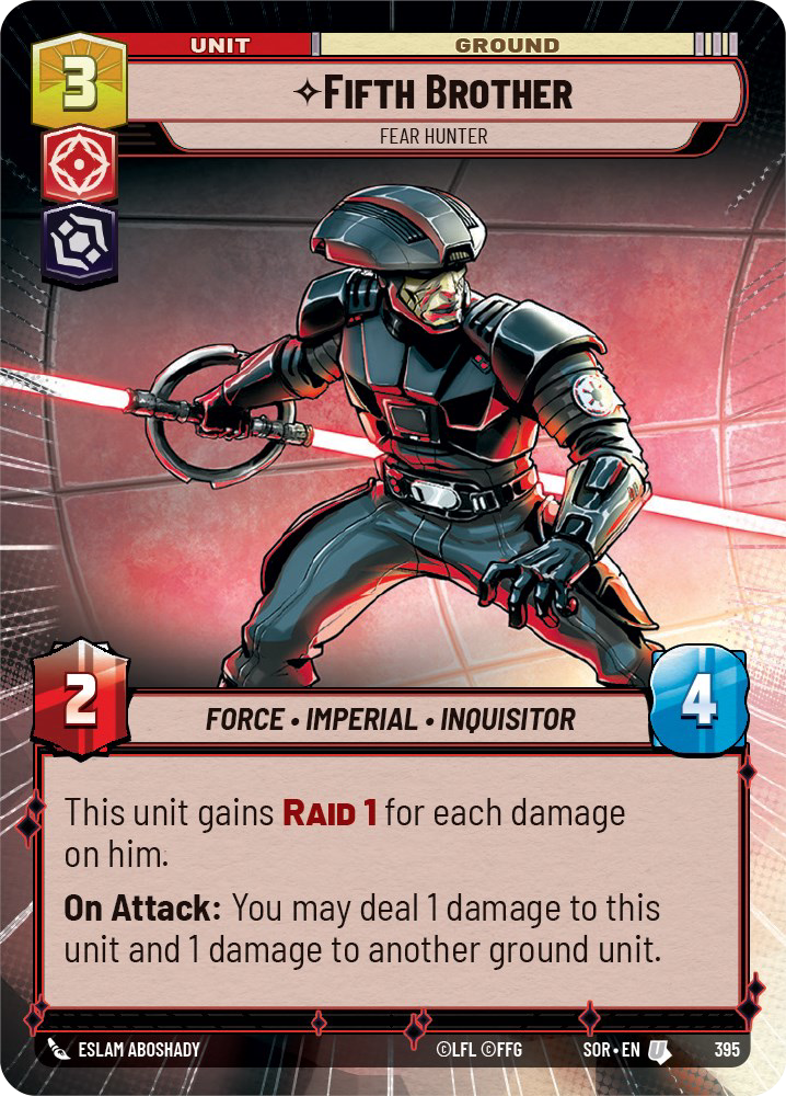 Fifth Brother, Fear Hunter, Spark of Rebellion Card Art
