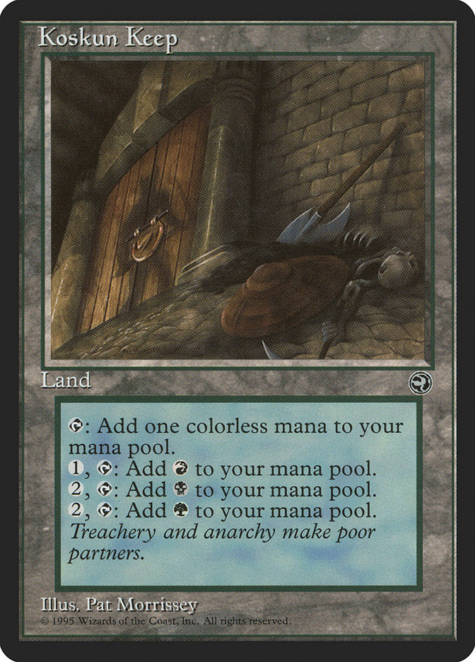 Koskun Keep, Homelands Card Art