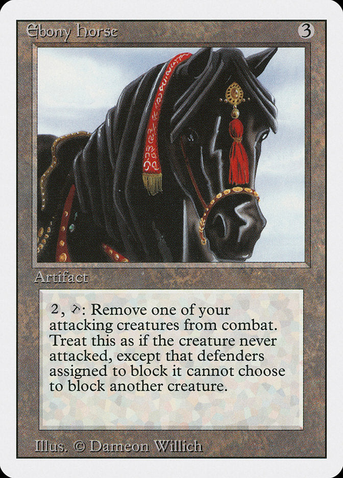 Ebony Horse, Revised edition Card Art