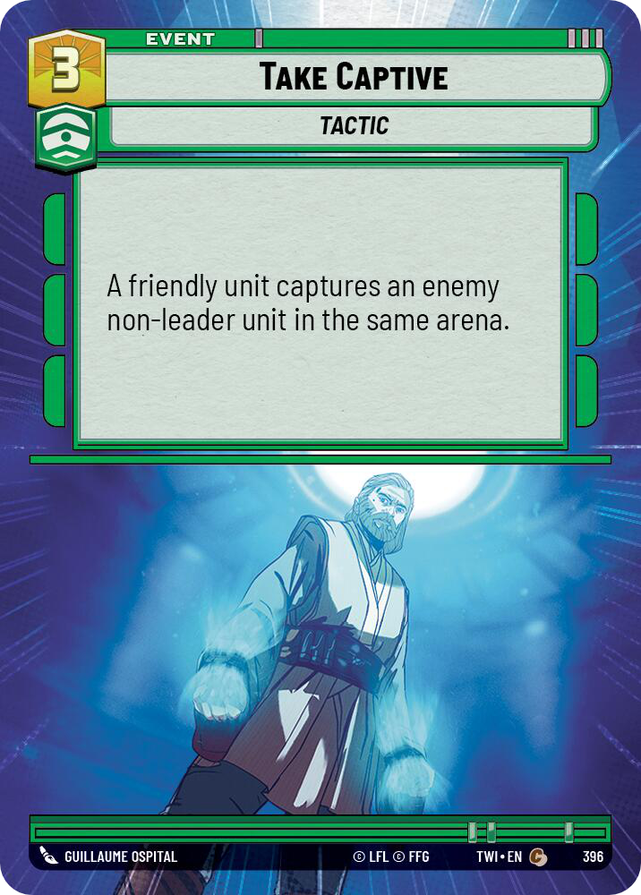 Take Captive, Twilight of the Republic Card Art