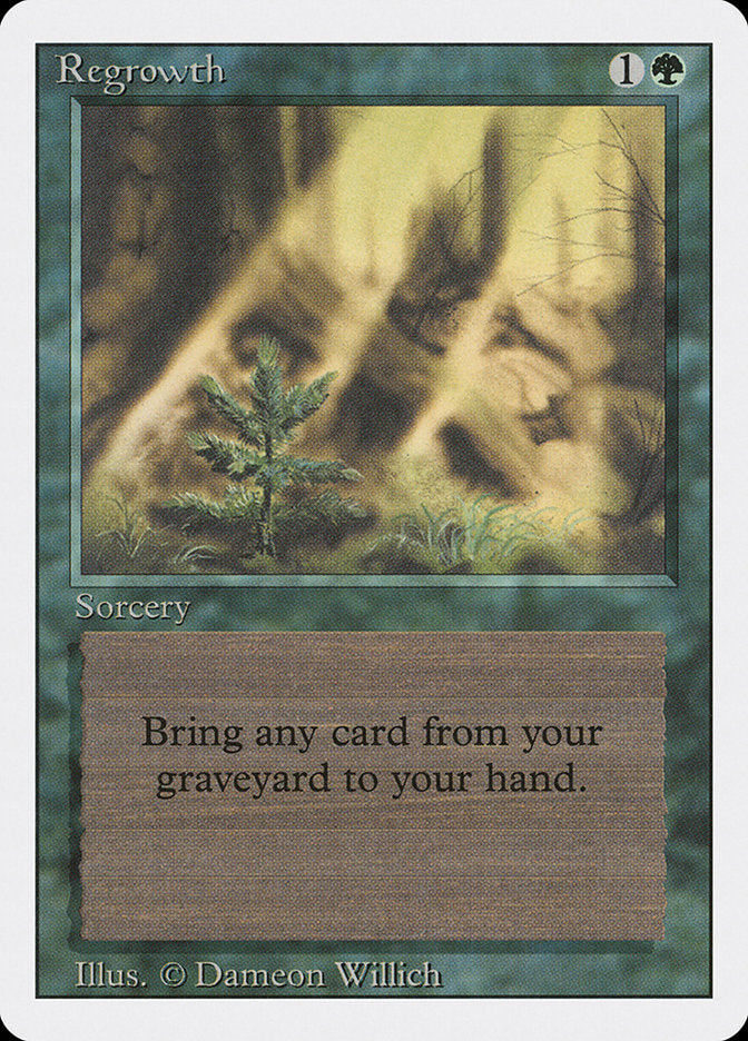 Regrowth, Revised edition Card Art