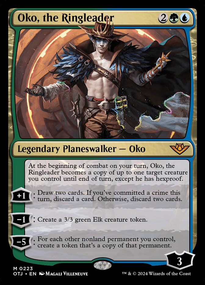 Oko, the Ringleader, Outlaws of thunder junction Card Art