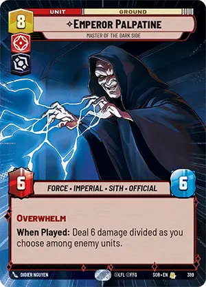 Emperor Palpatine, Master of the Dark Side - Hyperspace