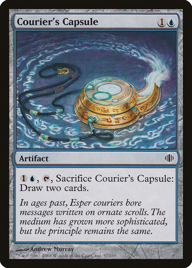 Courier's Capsule, Shards of alara Card Art