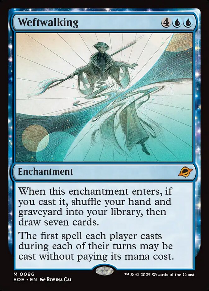 Weftwalking, Edge Of Eternities Card Art
