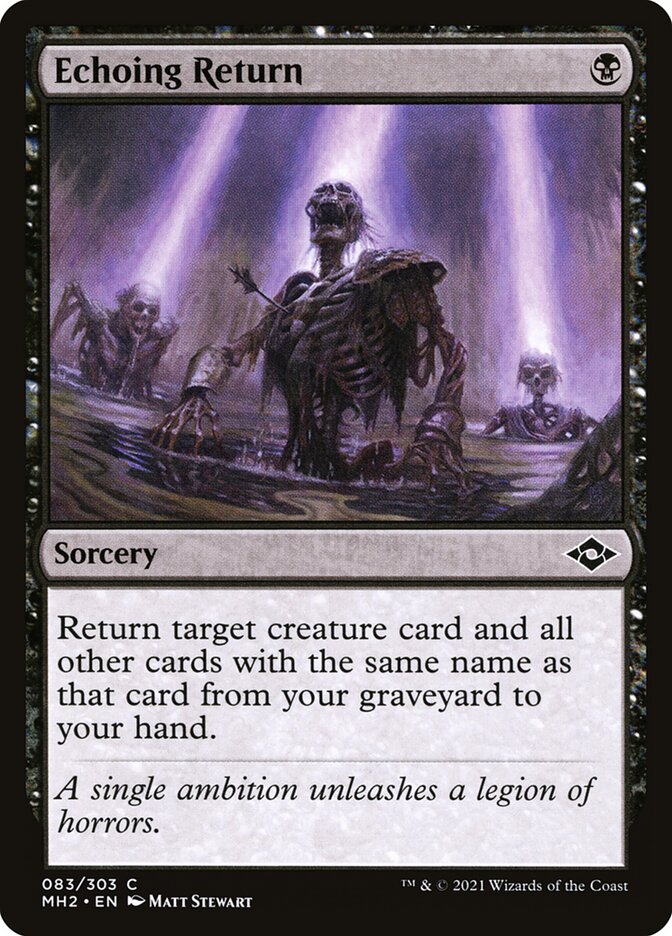 Echoing Return, Modern horizons 2 Card Art