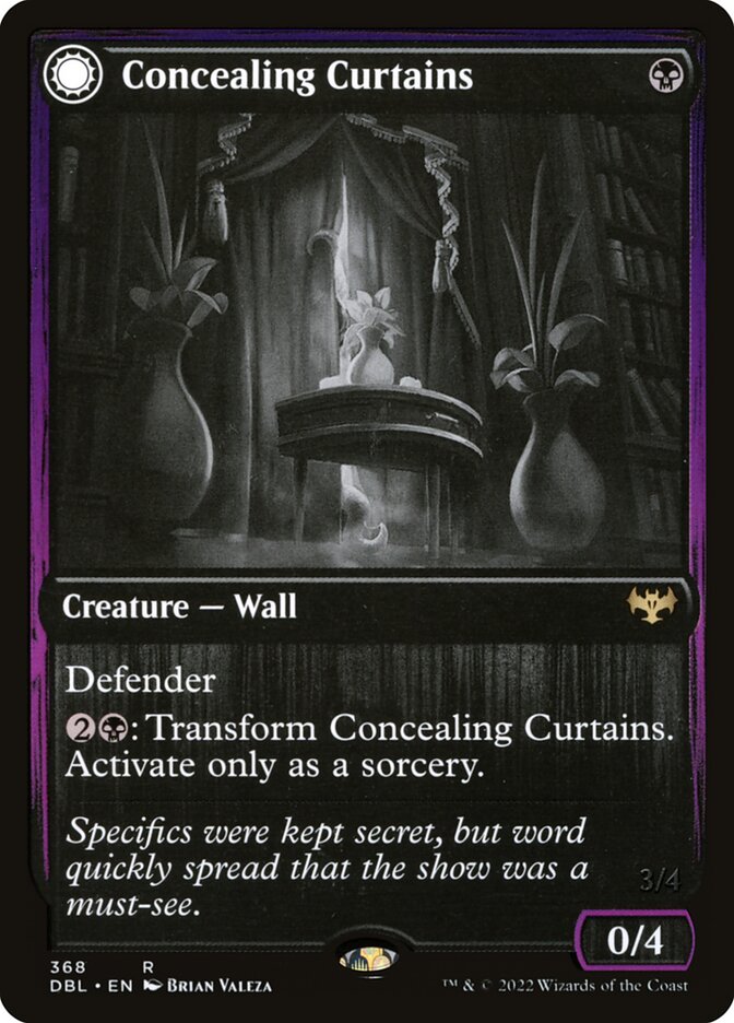 Concealing Curtains // Revealing Eye - Foil